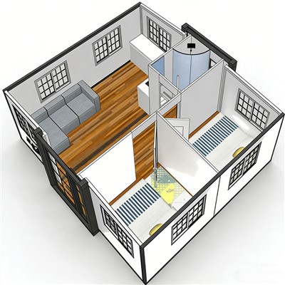 30 jala pikkune laiendatav konteinermaja